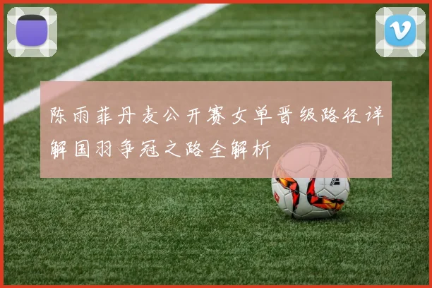 陈雨菲丹麦公开赛女单晋级路径详解国羽争冠之路全解析