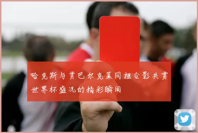 哈克斯与贾巴尔克莱同框合影共赏世界杯盛况的精彩瞬间
