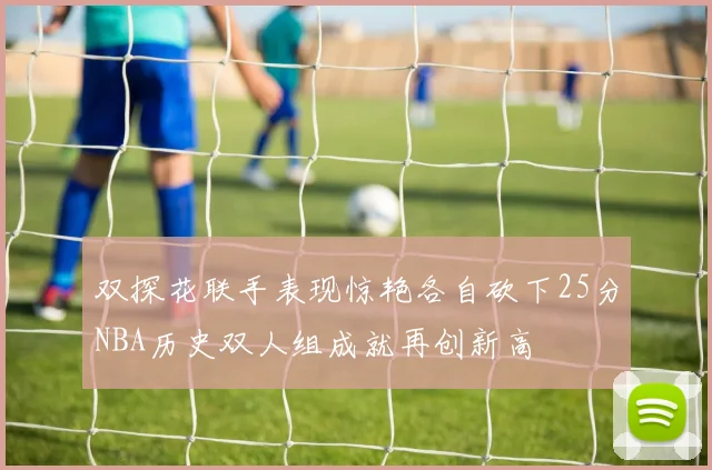 双探花联手表现惊艳各自砍下25分NBA历史双人组成就再创新高